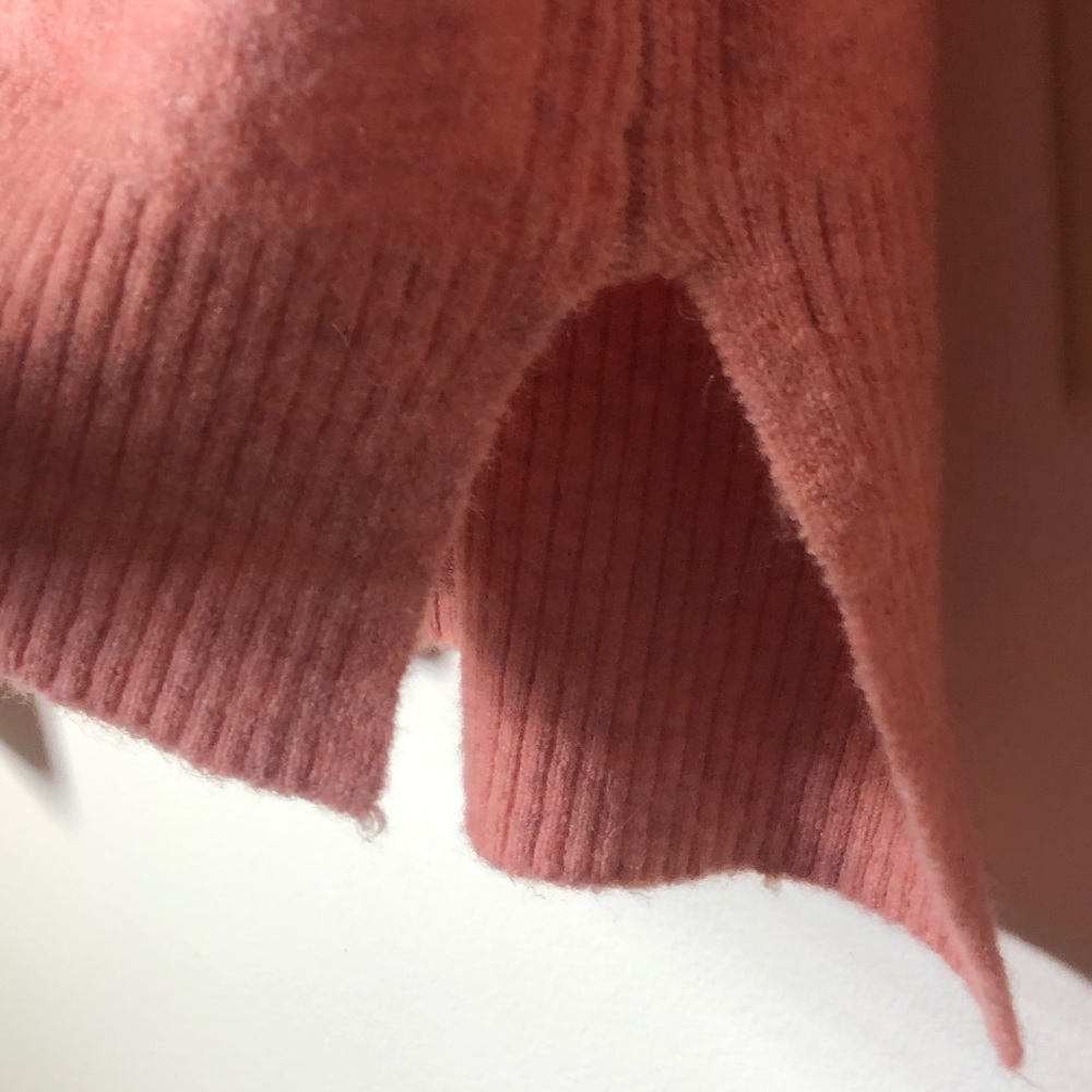J crew alpaca wool‎ blend pink salmon sweater XS - Picture 8 of 12